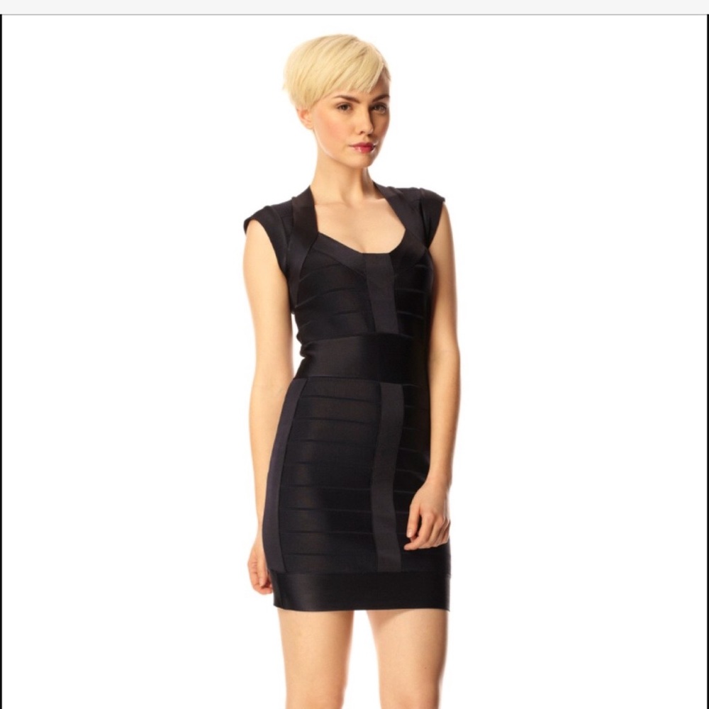 French Connection black mini dress